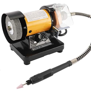 3" Mini Bench Grinder Polisher with Flexible Shaft