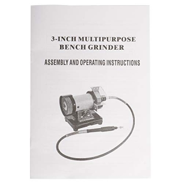 3" Mini Bench Grinder Polisher with Flexible Shaft