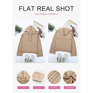 Stylish Dokotoo Casual Loose Long Sleeve Hoodie for Women
