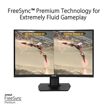 ASUS TUF Gaming Curved Monitor 23.6" 165Hz 1ms