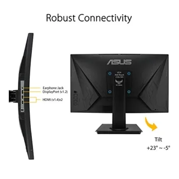 ASUS TUF Gaming Curved Monitor 23.6" 165Hz 1ms