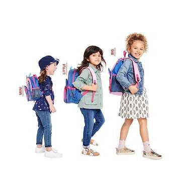 Skip Hop Big Kid Backpack, Zoo Kindergarten Ages 3-4, Butterfly