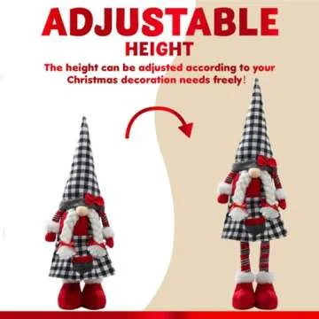 JOYIN 23” Gnome Couple Christmas Decoration - Unique Style