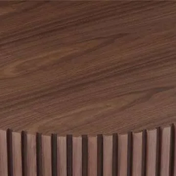 YSJZYBF 39.37" Round Coffee Table for Small Spaces