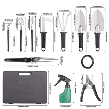 XDerlin Garden Tools Set: Durable Gardening Kit for All