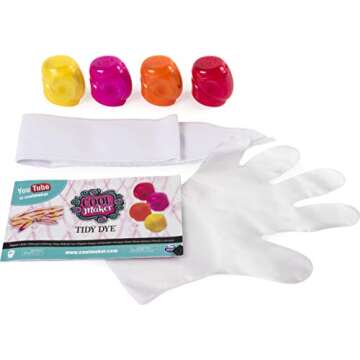 Cool Maker - Tidy Dye Sunny String Kit for Fabric Dying