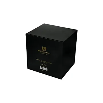 Bruno Magli Whiskey Decanter - Elegant 49-Ounce Glass Carafe