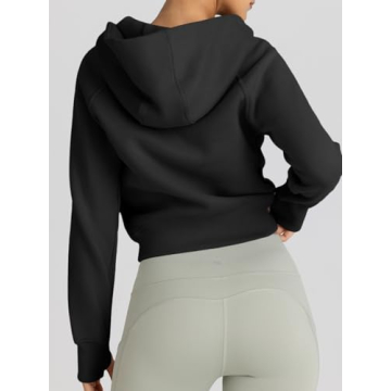 Cozy Trendy Queen Cropped Hoodies for Women