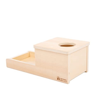 Adena Montessori Object Permanence Box with Three Balls