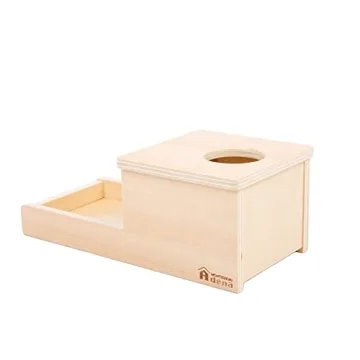 Adena Montessori Object Permanence Box with Three Balls