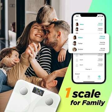 Runstar Smart Scale for Accurate Body Composition Monitoring