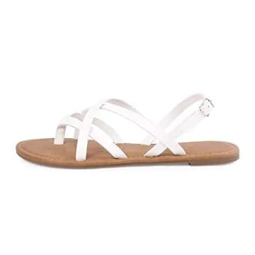Women's Gladiator Flat Sandals – Comfortable & Stylish Fisherman Sandals