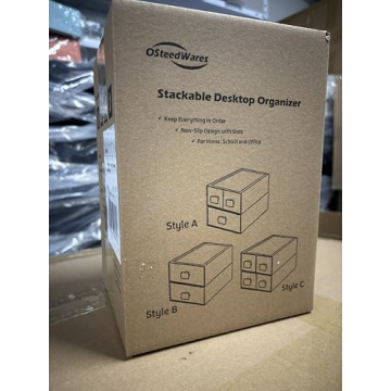 Stackable Desktop Drawers for Home & Office Storage