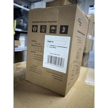 Stackable Desktop Drawers for Home & Office Storage