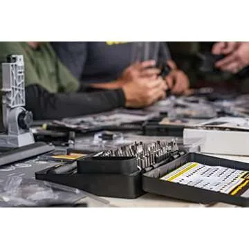 Wheeler 89 Piece Gunsmithing Screwdriver Set with Durable Construction and Storage Case for Gunsmith...