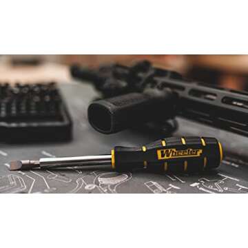 Wheeler 89 Piece Gunsmithing Screwdriver Set with Durable Construction and Storage Case for Gunsmithing and Maintenance