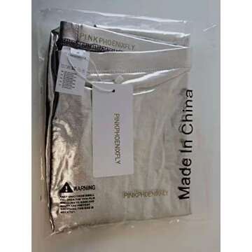 PINKPHOENIXFLY Womens Sexy Shiny Faux Leather Leggings Pants