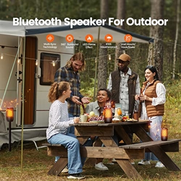 Outdoor Bluetooth Speaker with Light for Any Occasion