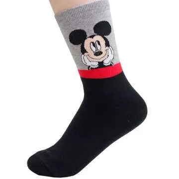 evei Animation Character Cartoon Series Collection Women's Original Socks (D62_4 pairs)