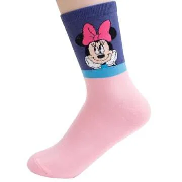evei Animation Character Cartoon Series Collection Women's Original Socks (D62_4 pairs)