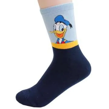 evei Animation Character Cartoon Series Collection Women's Original Socks (D62_4 pairs)