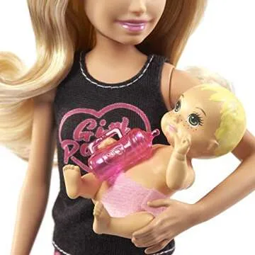 Barbie Skipper Babysitters Set with Doll & Accessories