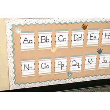 Teacher Created Resources Everyone is Welcome Alphabet Bulletin Board (TCR7120)
