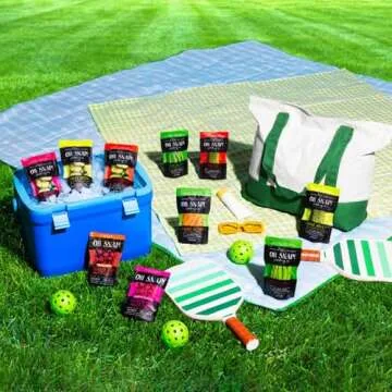 OH SNAP! Dilly Bites (12 Pack) - Dill Pickle Snacking Cuts - Fresh Packed Ready To Eat Pickle Bites - Gluten-Free, Fat-Free & Made With Non-GMO Veggies - Delicious & Healthy Snack