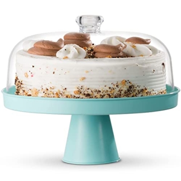 Table Concept Cake Stand, Footed Cake Stand with Lid, Serving Platter, Housewarming Gifts