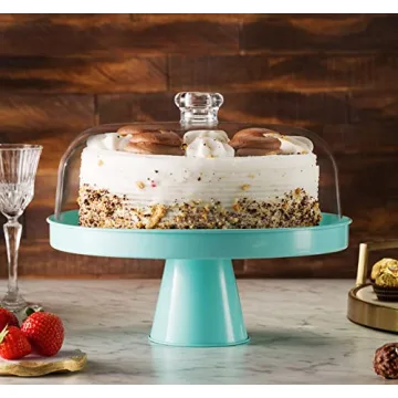 Chic Table Concept Cake Stand with Dome for Every Occasion