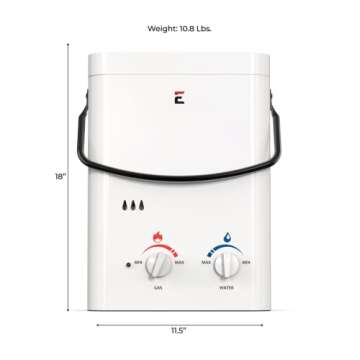 Eccotemp L5 Portable Outdoor Tankless Water Heater for Hot Water Anywhere