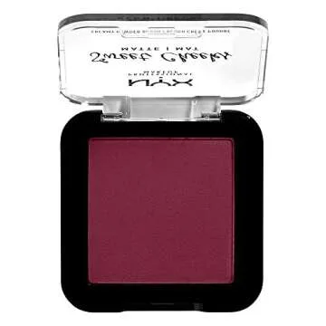 NYX Sweet Cheeks Matte Blush Red Riot - Vibrant & Pigmented