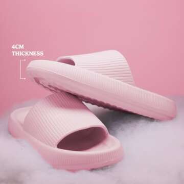 Pillow Slides for Women and Men | The Official Ergonomic Slippers | Plantar Fasciitis | Foot Pain Relief | Comfy and Versatile | Lightweight