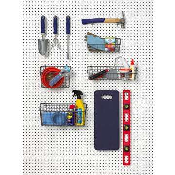 Spectrum Diversified Pegboard Basket - Effortless Wall Organization