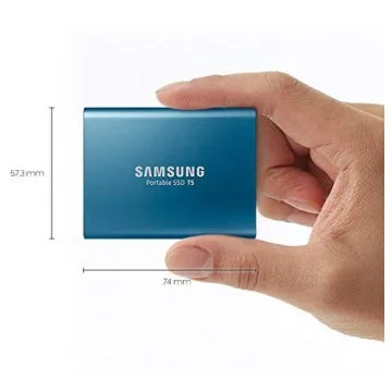 SAMSUNG T5 Portable SSD 500GB - Speed and Portability Assured