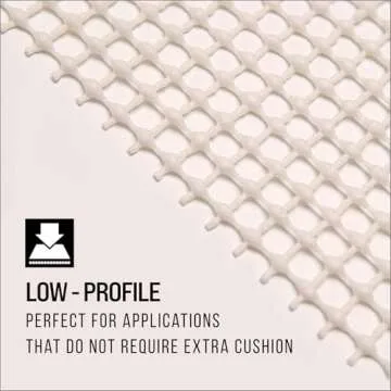 Slip-Stop Non-Slip Rug Pad for Hardwood Floors - 2x4 ft