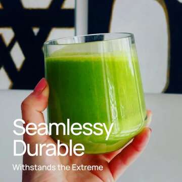 Drinique Unbreakable Stemless Wine Glasses (Case of 24) 12oz Tritan Plastic Stemless Glassware for Indoor or Outdoor Use - Amber