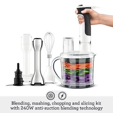 Breville Immersion Blender for Versatile Kitchen Tasks