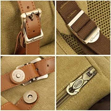 KAUKKO Men's Stylish & Spacious Leisure Backpack