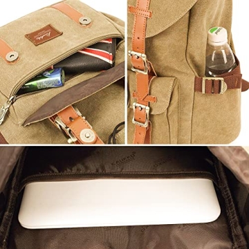 KAUKKO Men's Stylish & Spacious Leisure Backpack