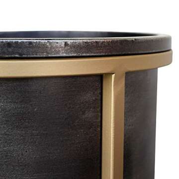 Elegant Aspire Rizzy Mid Century Planters Set of 2