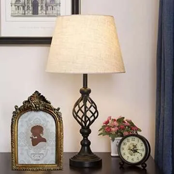 SIKOO Vintage 4x6 Antique Picture Frame with Glass Front