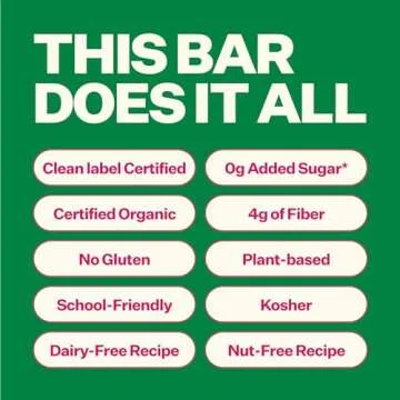 YUMI Organic Toddler Snack Bars - Healthy, Gluten-Free Snack