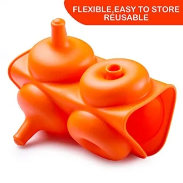 Gezan 3-Pack Silicone Donut Mold - Nonstick 100% Silicone