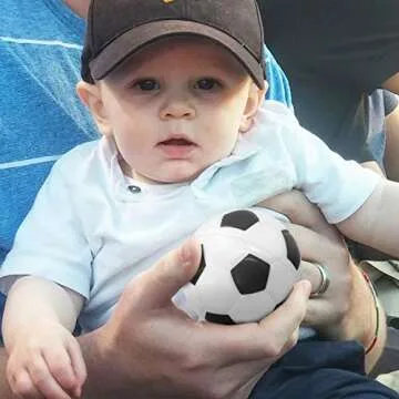 Novelty Place Squeezable Stress Soccers for Relaxation