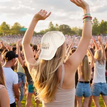 Funky Junque Vintage Distressed Beach Cap for Women