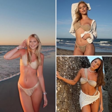 ZAFUL Women's One Shoulder Twisted Bikini Set for Summer