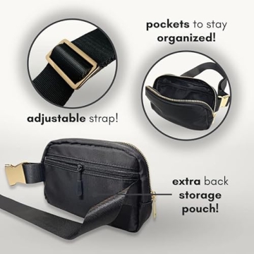 Boutique Belt Bag - Fashionable Crossbody Fanny Pack