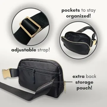 Boutique Belt Bag - Fashionable Crossbody Fanny Pack