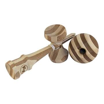 Kotaro Pro Bamboo Kendama Toy | Expert-Level Fun with Extra String